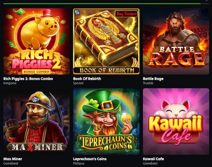 NeoSpin Games bonus-buy